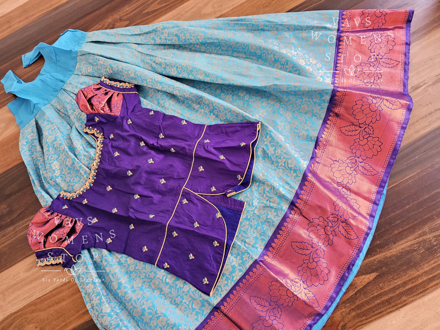 Kanchi Silk Lehenga Blouse