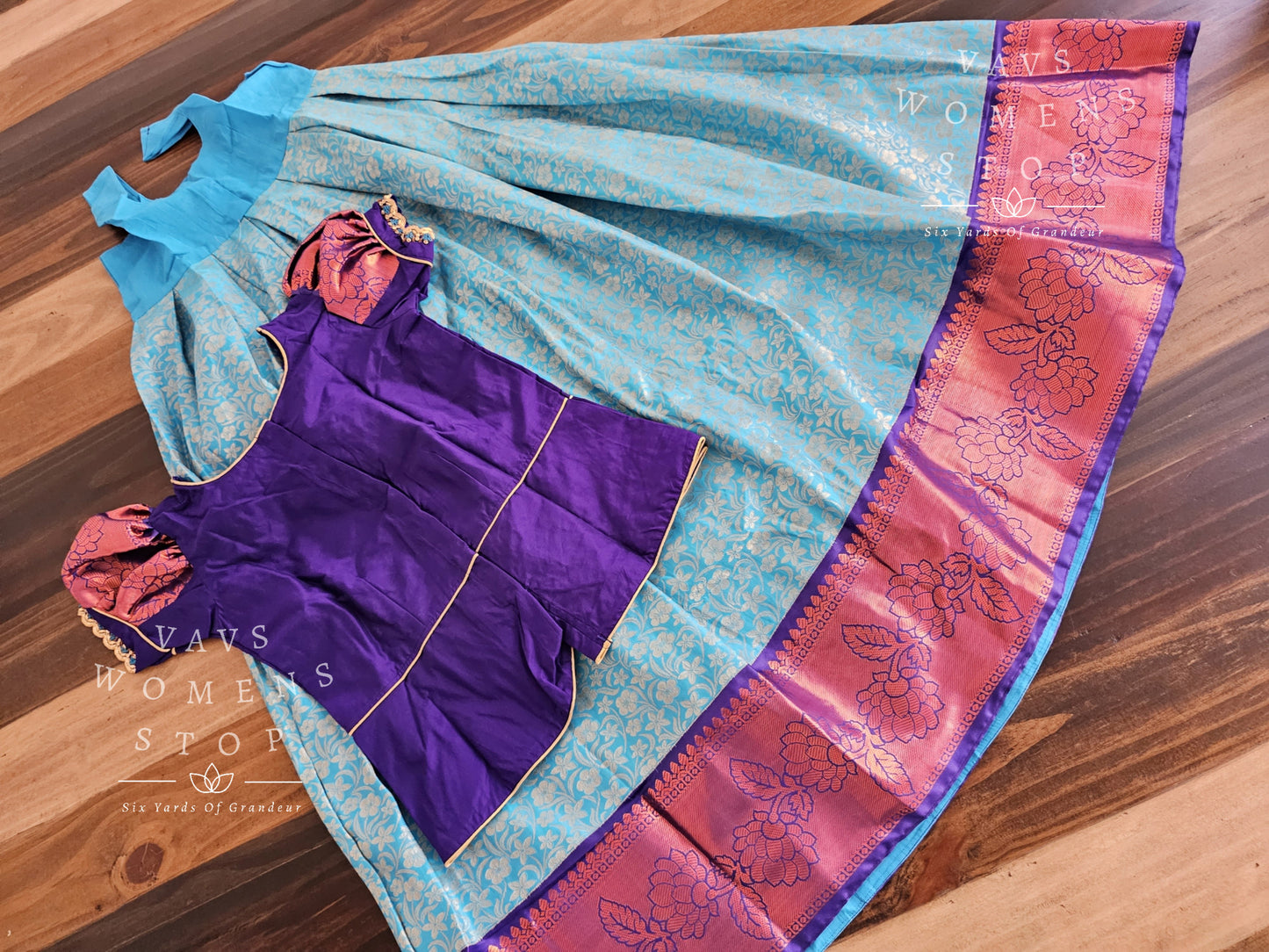 Kanchi Silk Lehenga Blouse