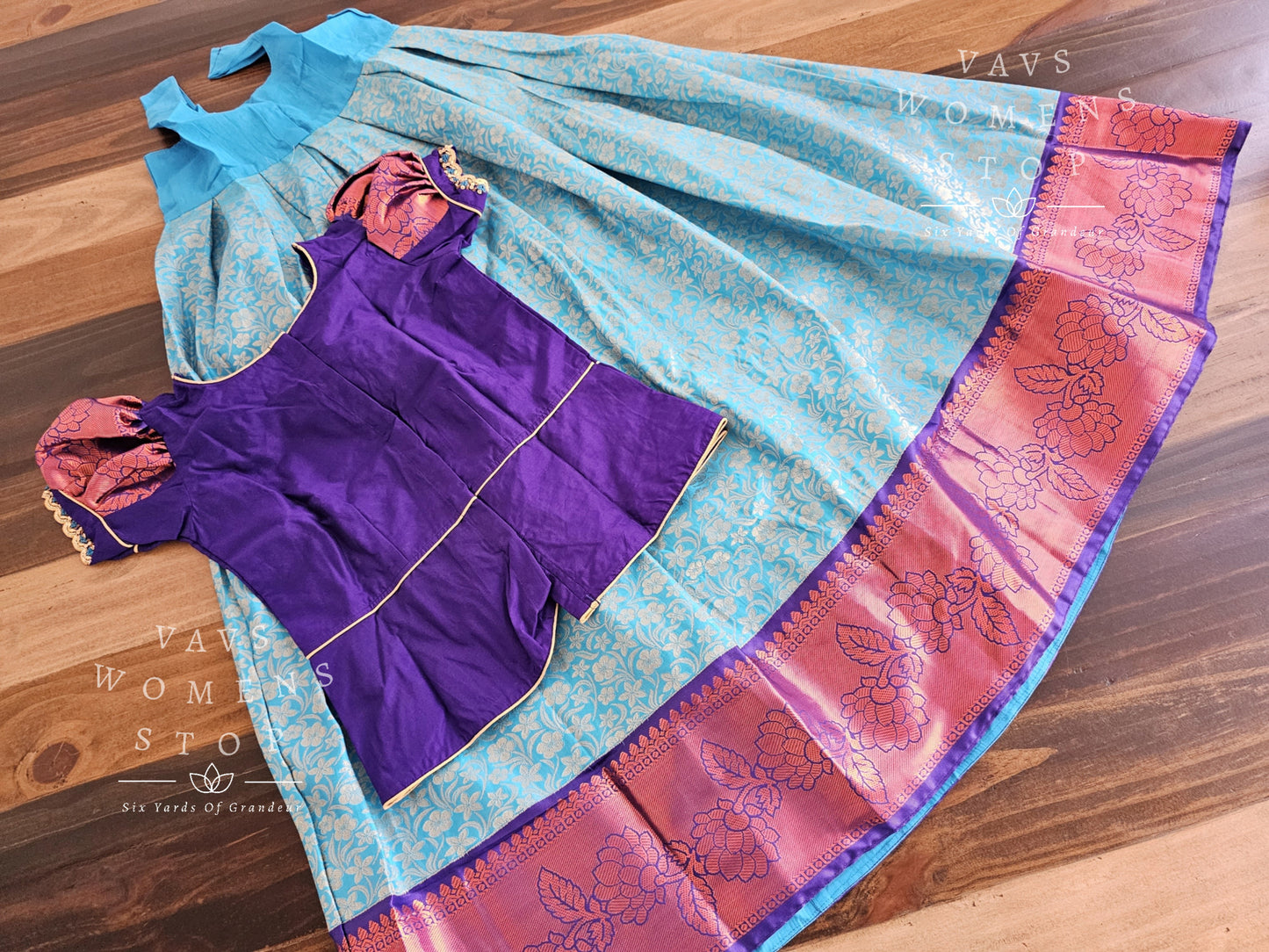 Kanchi Silk Lehenga Blouse