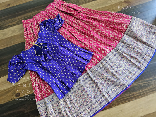 Benarasi Silk Lehenga Blouse