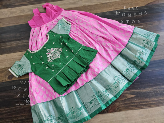 Kanchi Silk Lehenga Blouse