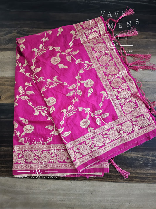 Munga Benarasi Silk Duppata