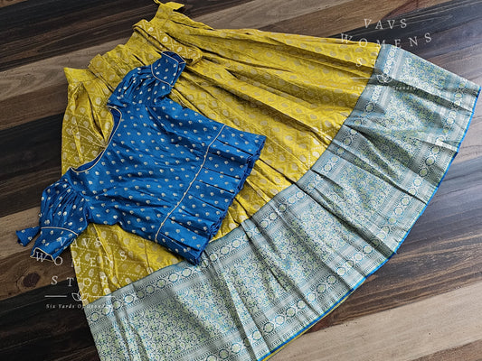 Benarasi Silk Lehenga Blouse