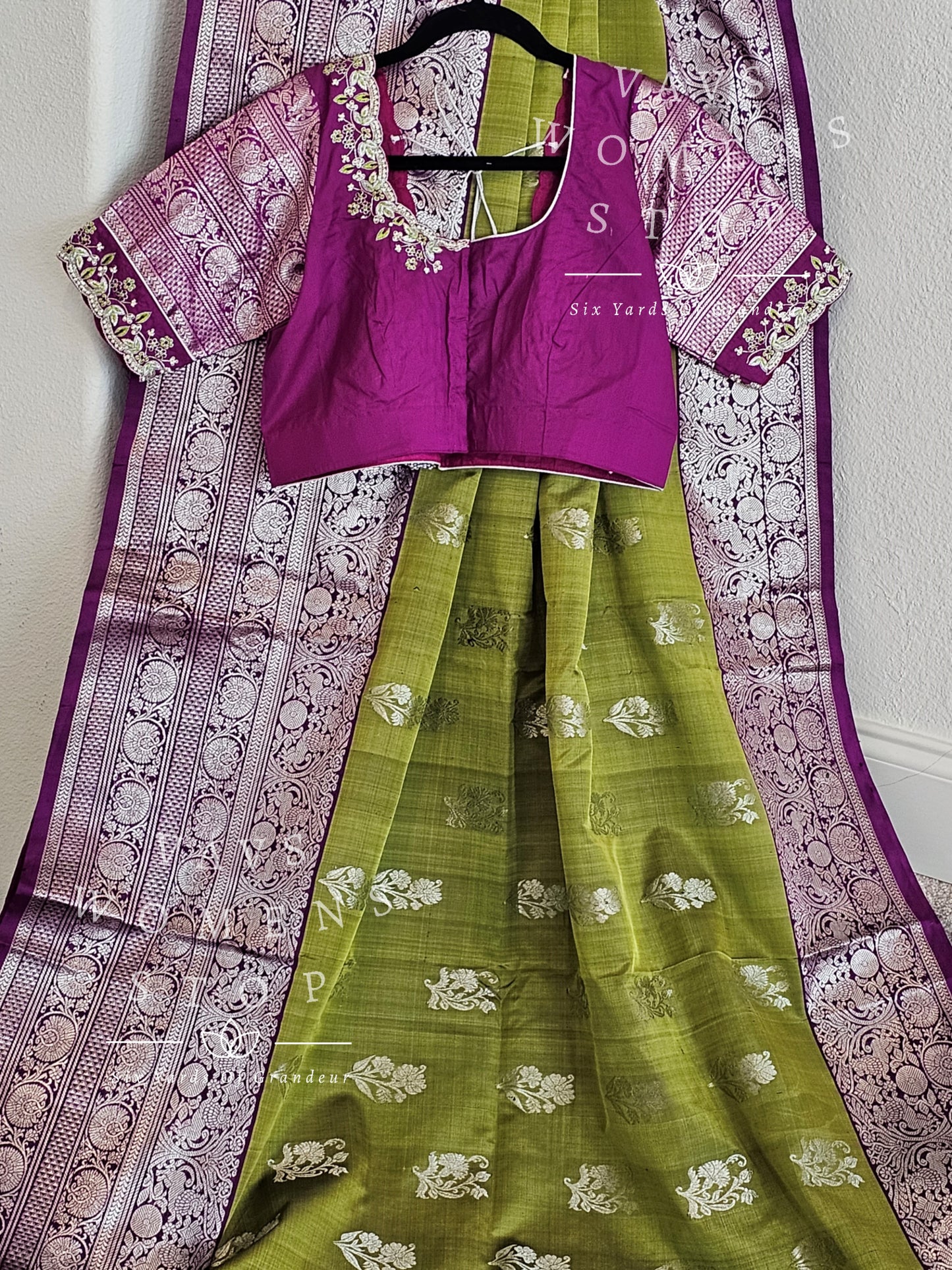 Pure Venkatagiri Pattu Saree - Blouse