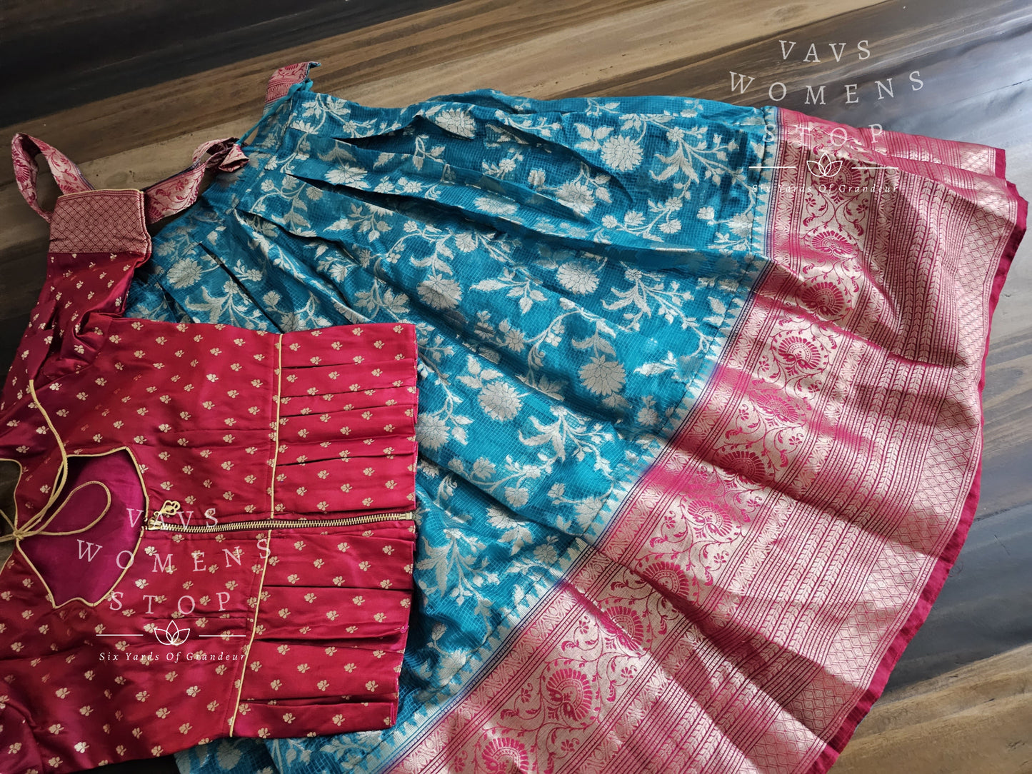 Designer Organza Lehenga Blouse