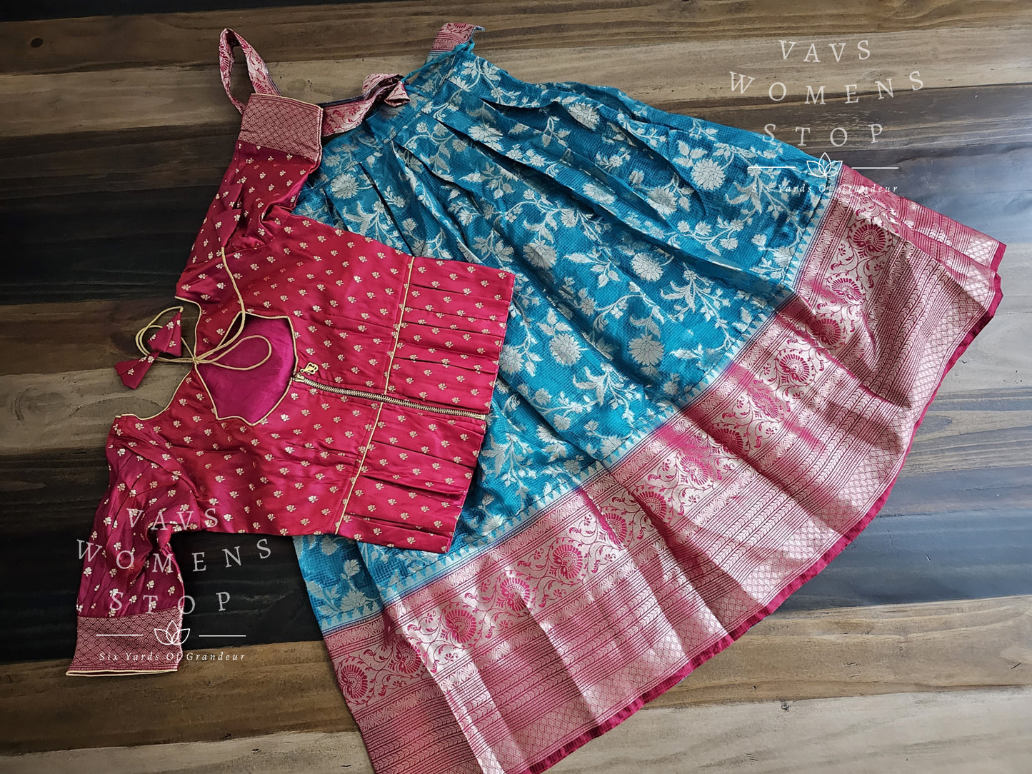 Designer Organza Lehenga Blouse