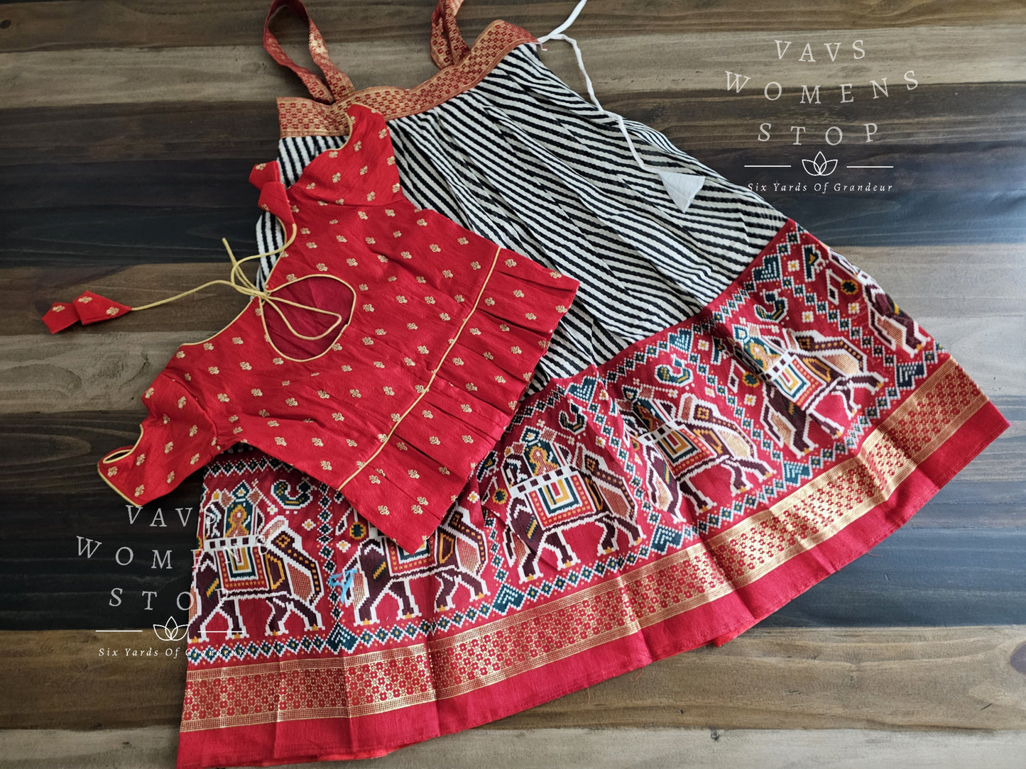 Designer Linen Silk Cotton Lehenga Blouse