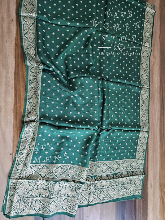 Munga Benarasi Silk Duppata
