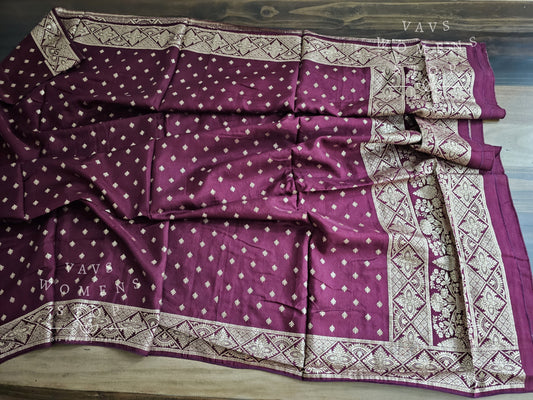 Munga Benarasi Silk Duppata