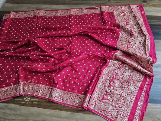 Munga Benarasi Silk Duppata