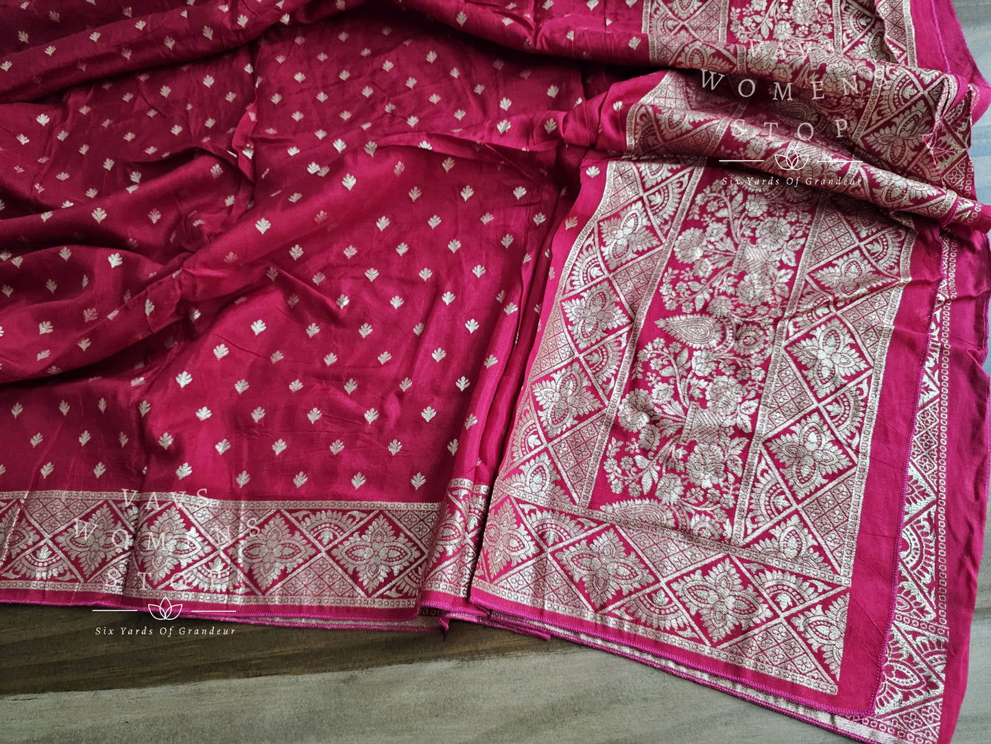 Munga Benarasi Silk Duppata