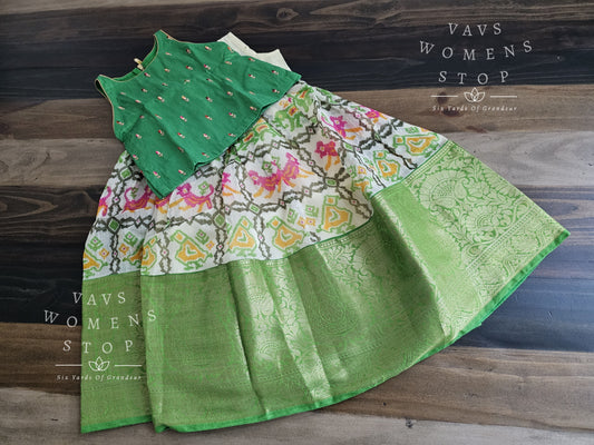 Linen Cotton Lehenga Blouse