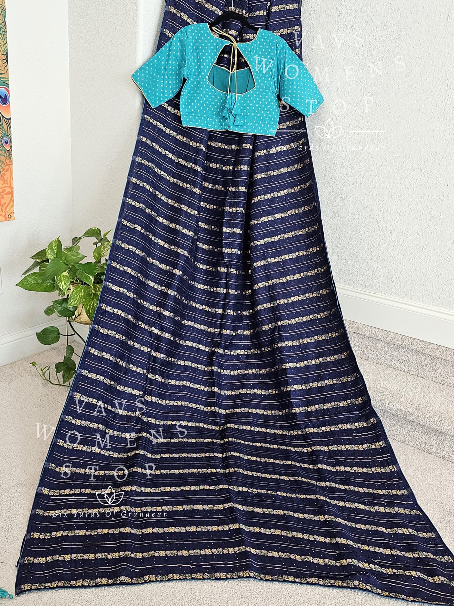 Benarasi dola silk saree - blouse