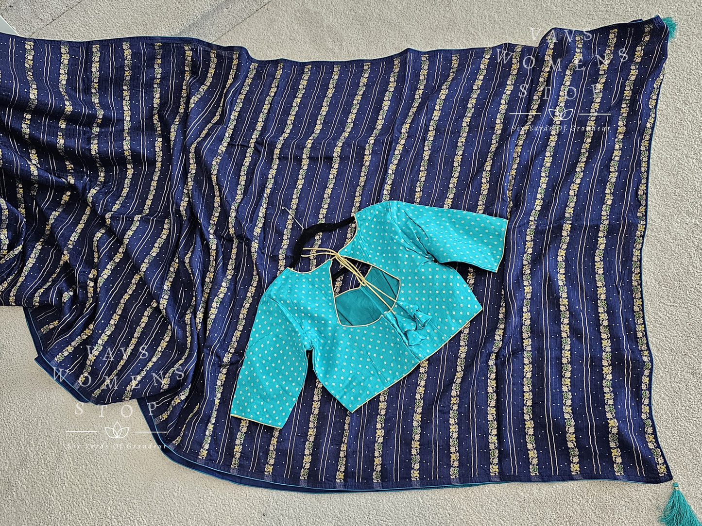 Benarasi dola silk saree - blouse