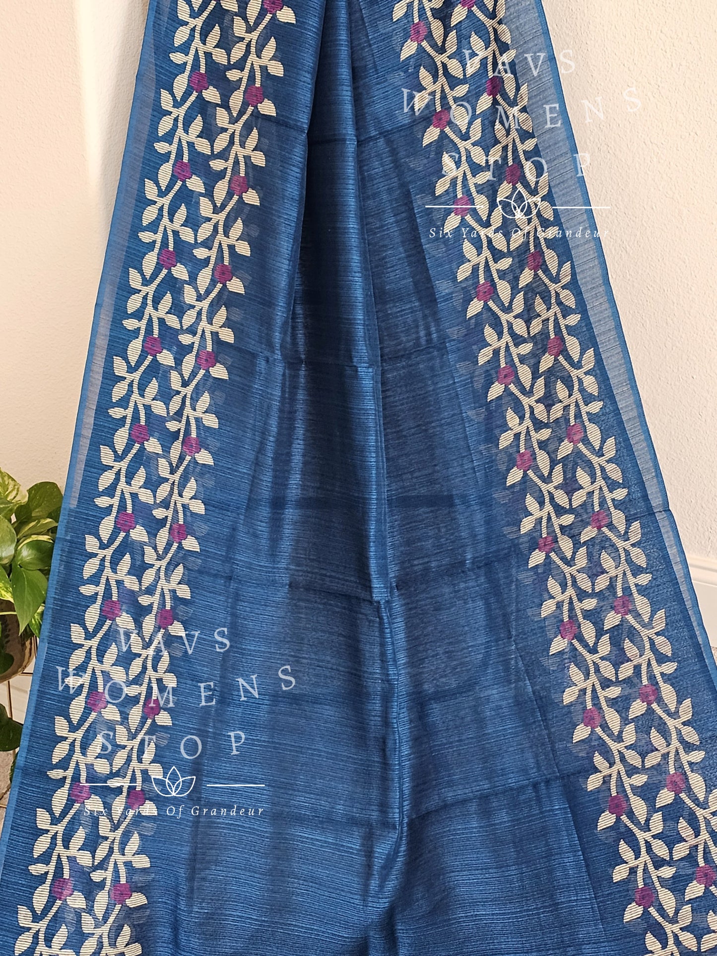 Semi Matka Silk Jamdani Saree - Blouse