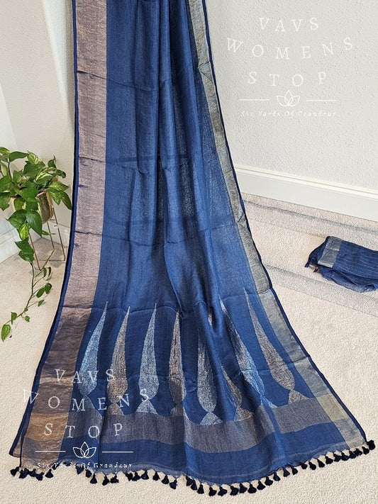 Linen By Linen Saree