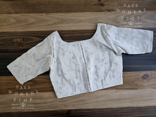 Silver Blouse