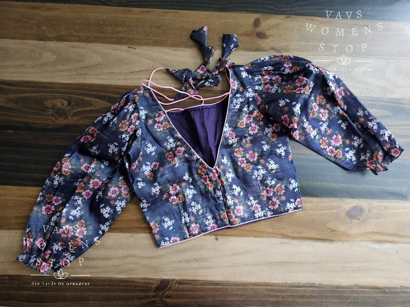 Floral Silk Blouse