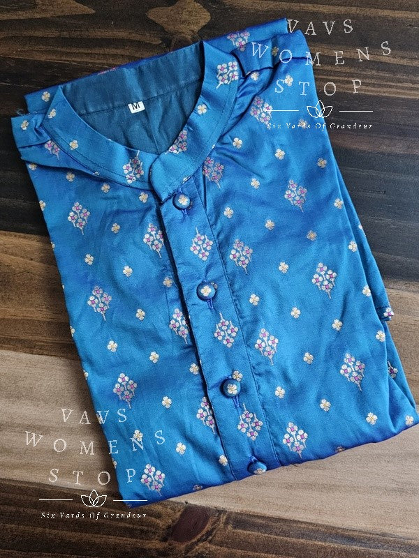 Men's Soft Benarasi Kurta