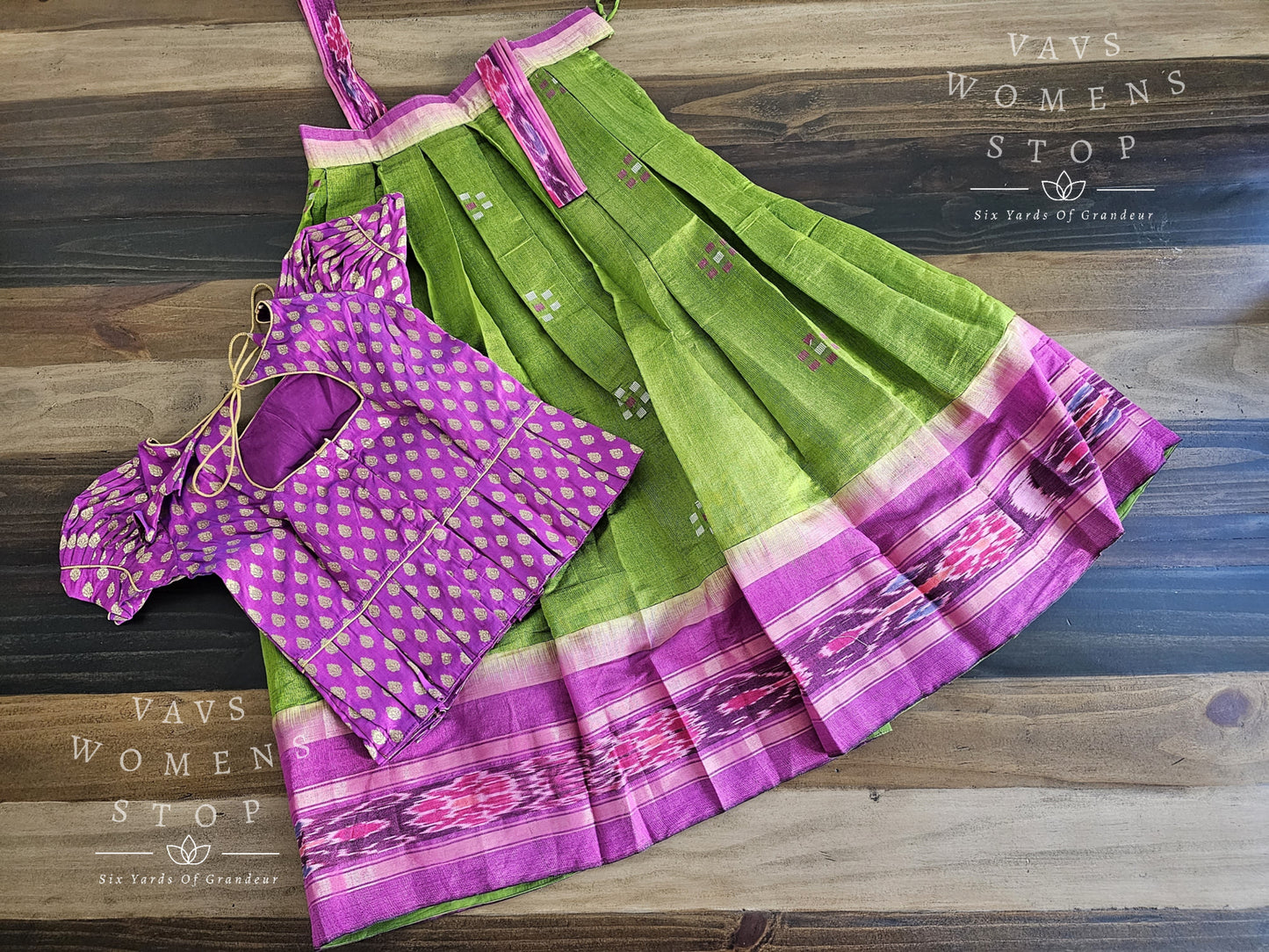 Soft Raw silk Lehenga Blouse