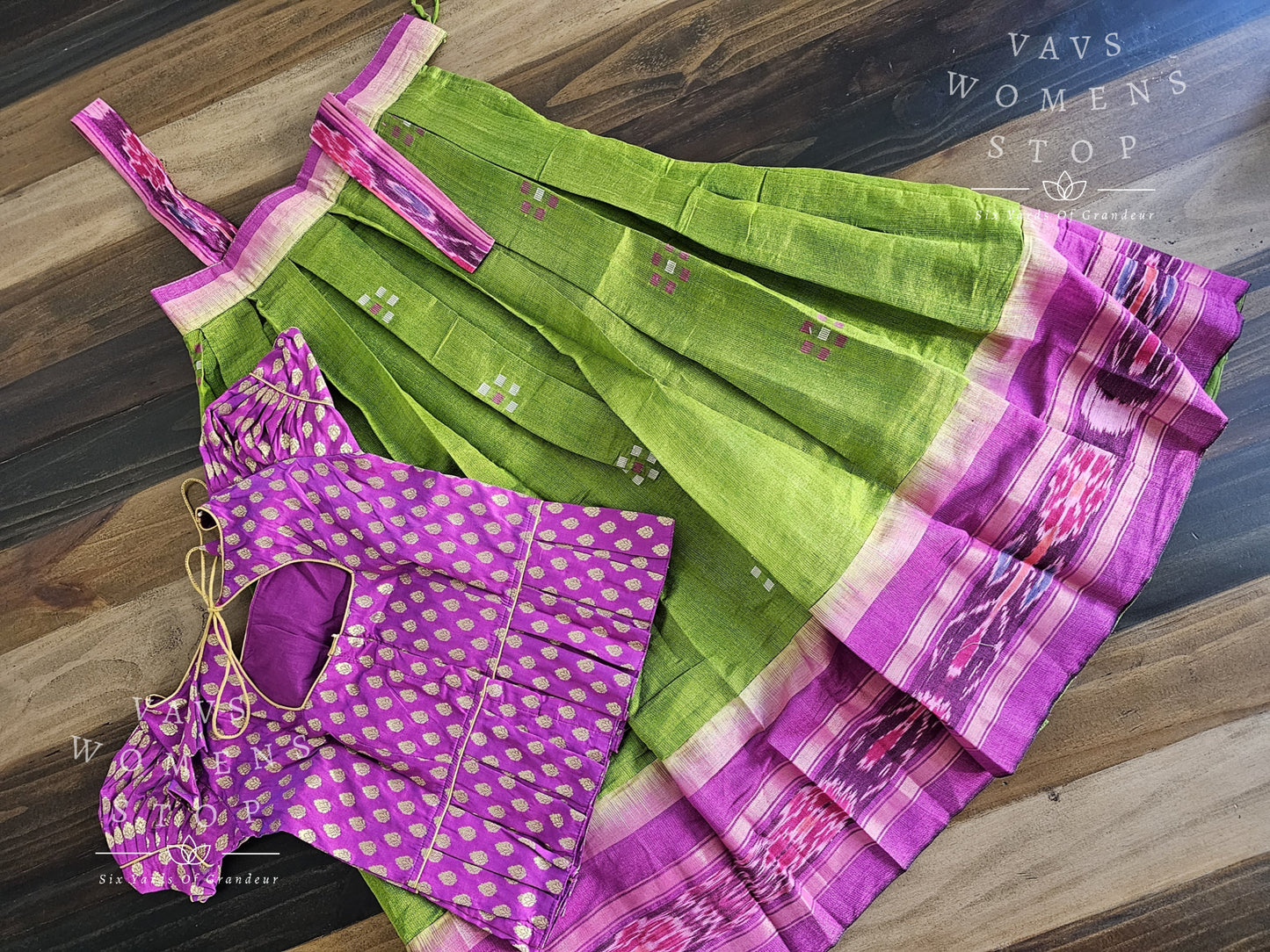 Soft Raw silk Lehenga Blouse