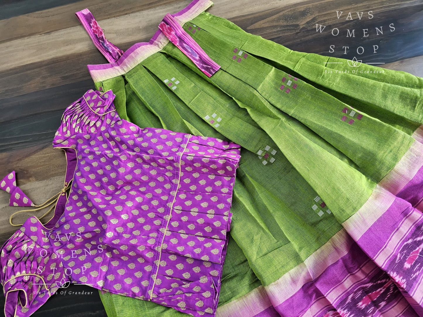 Soft Raw silk Lehenga Blouse