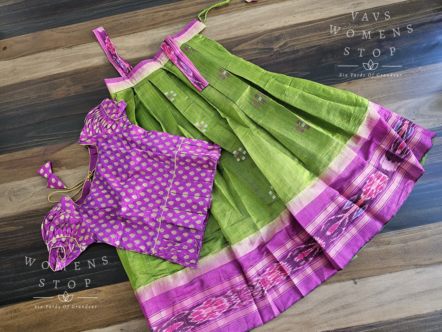 Soft Raw silk Lehenga Blouse