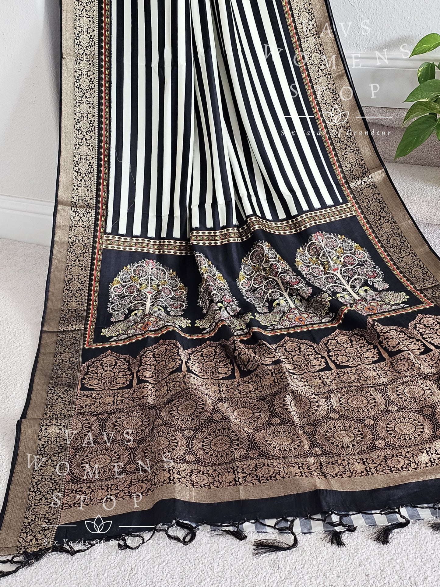 Munga Crepe Silk Digital Print Saree