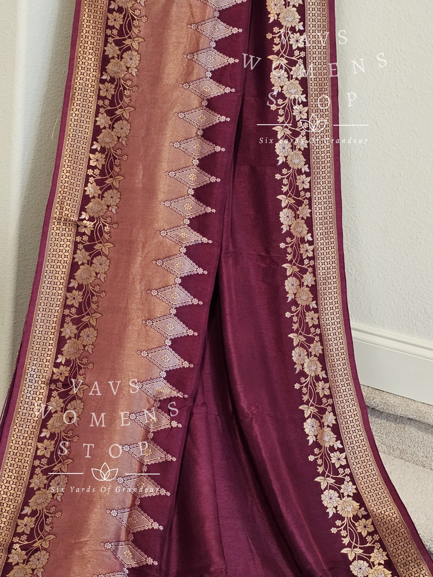 Munga Benarasi Crepe Silk Saree