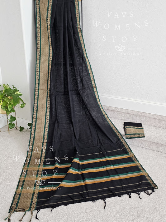 Soft Narayanpet Cotton Saree