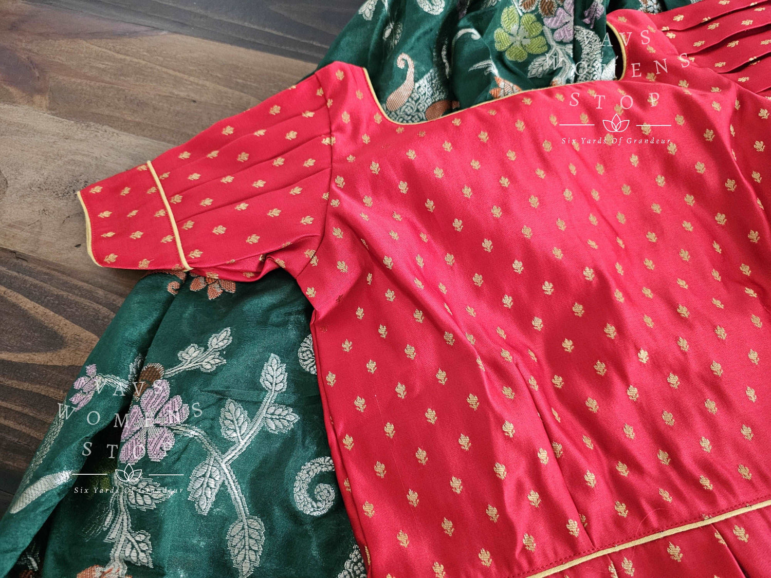 Chiniya Benarasi Lehenga Blouse