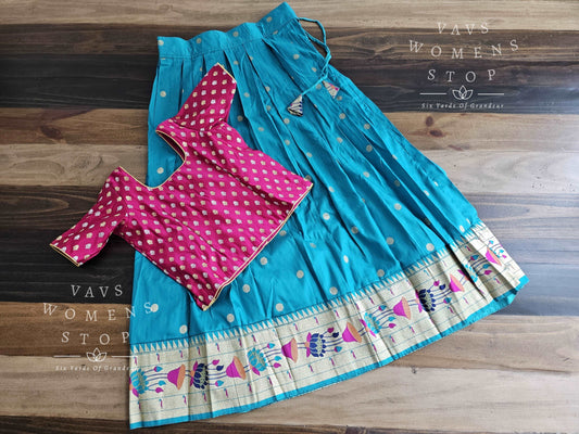 Benarasi Paithani Lehenga Blouse