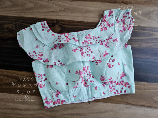 Sleeveless Ruffle Soft Cotton Blouse
