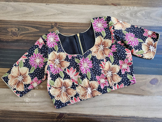 Pure Tissue Floral Blouse