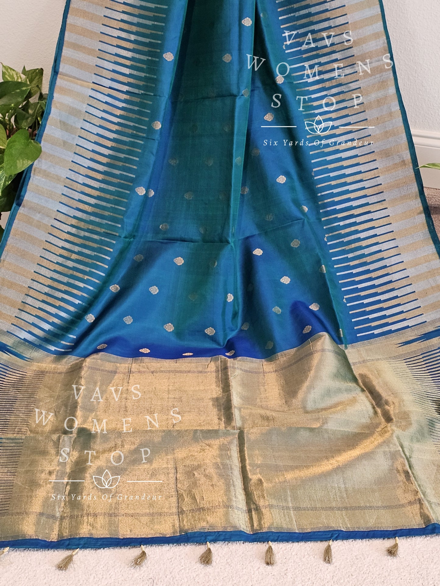 Pure Kanchi Pattu Soft Silk Temple Border Saree