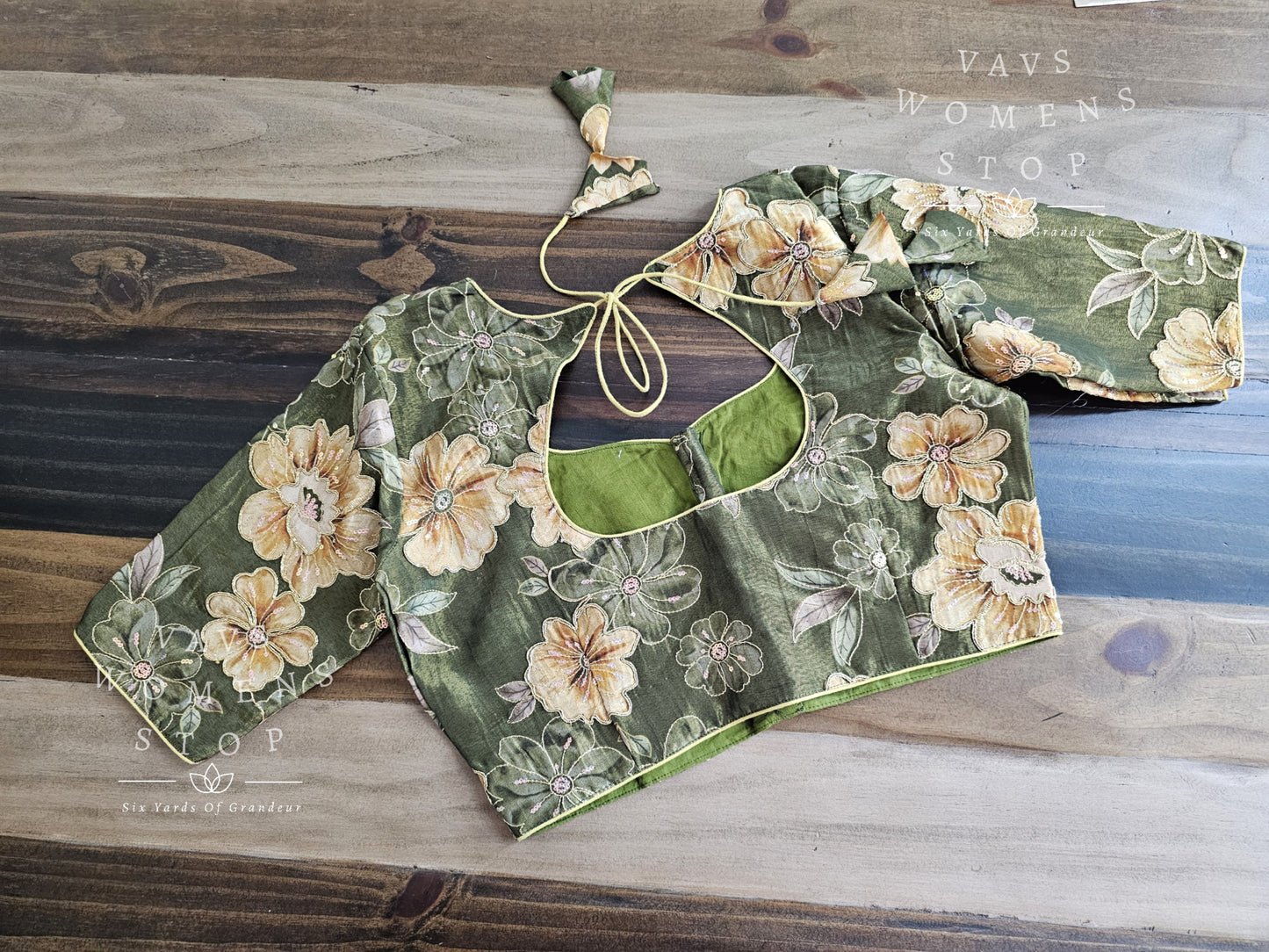 Pure Georgette Floral Blouse