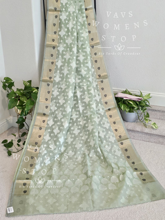 Kota Kora Silk Saree