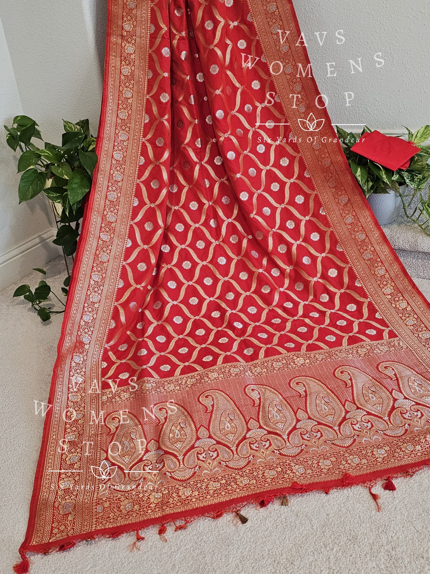 All Over Designer Benarasi Uppada Soft Silk Saree