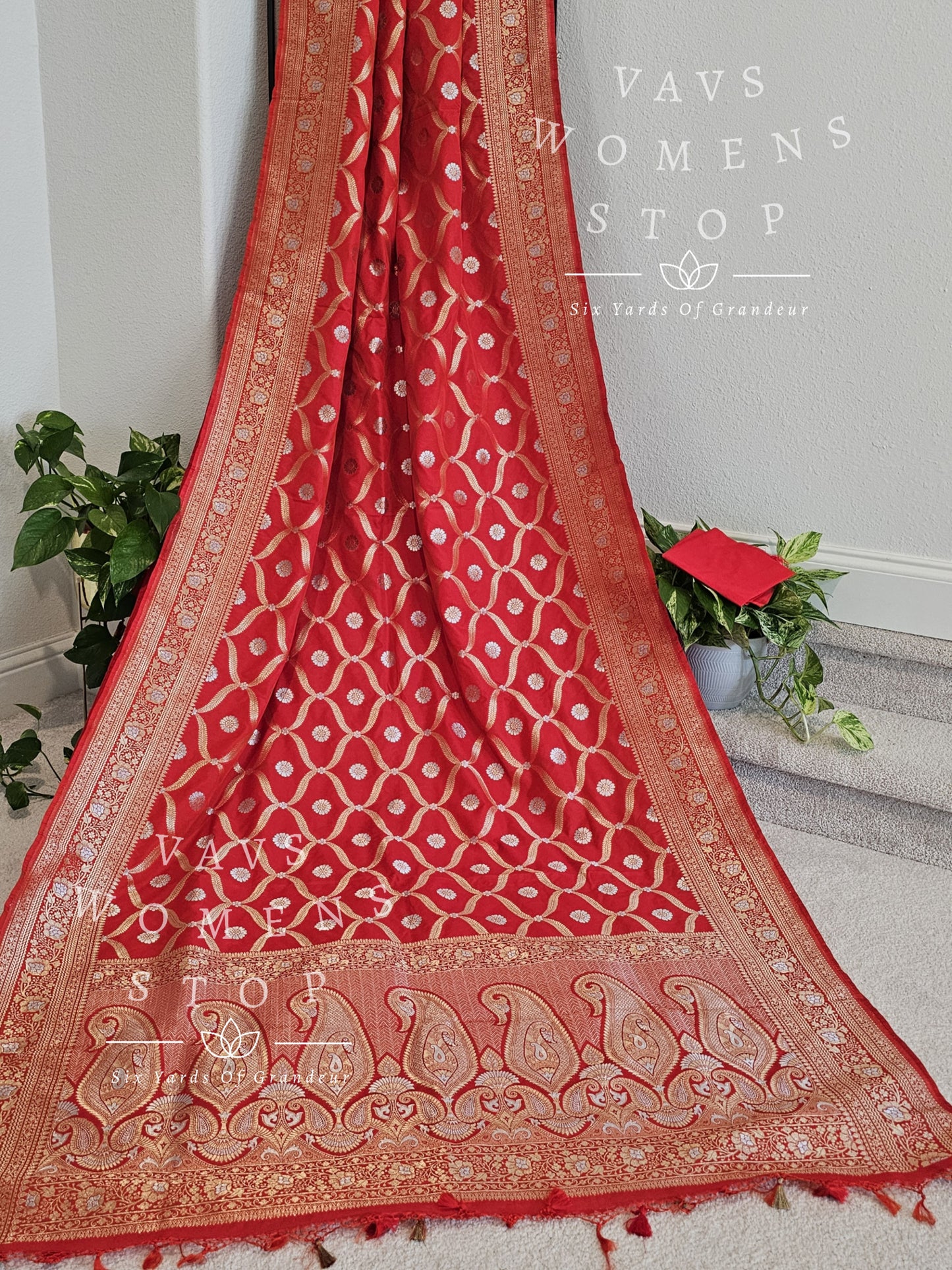 All Over Designer Benarasi Uppada Soft Silk Saree