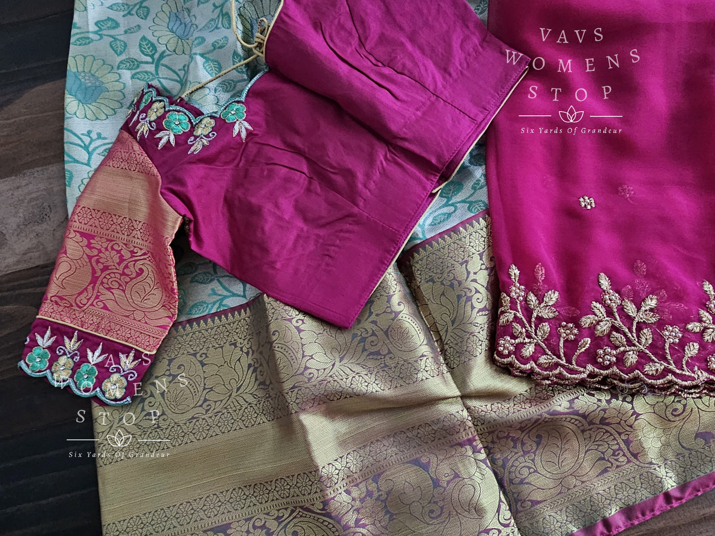 Traditional Half Saree Set