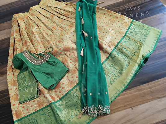 Traditional Half Saree Set