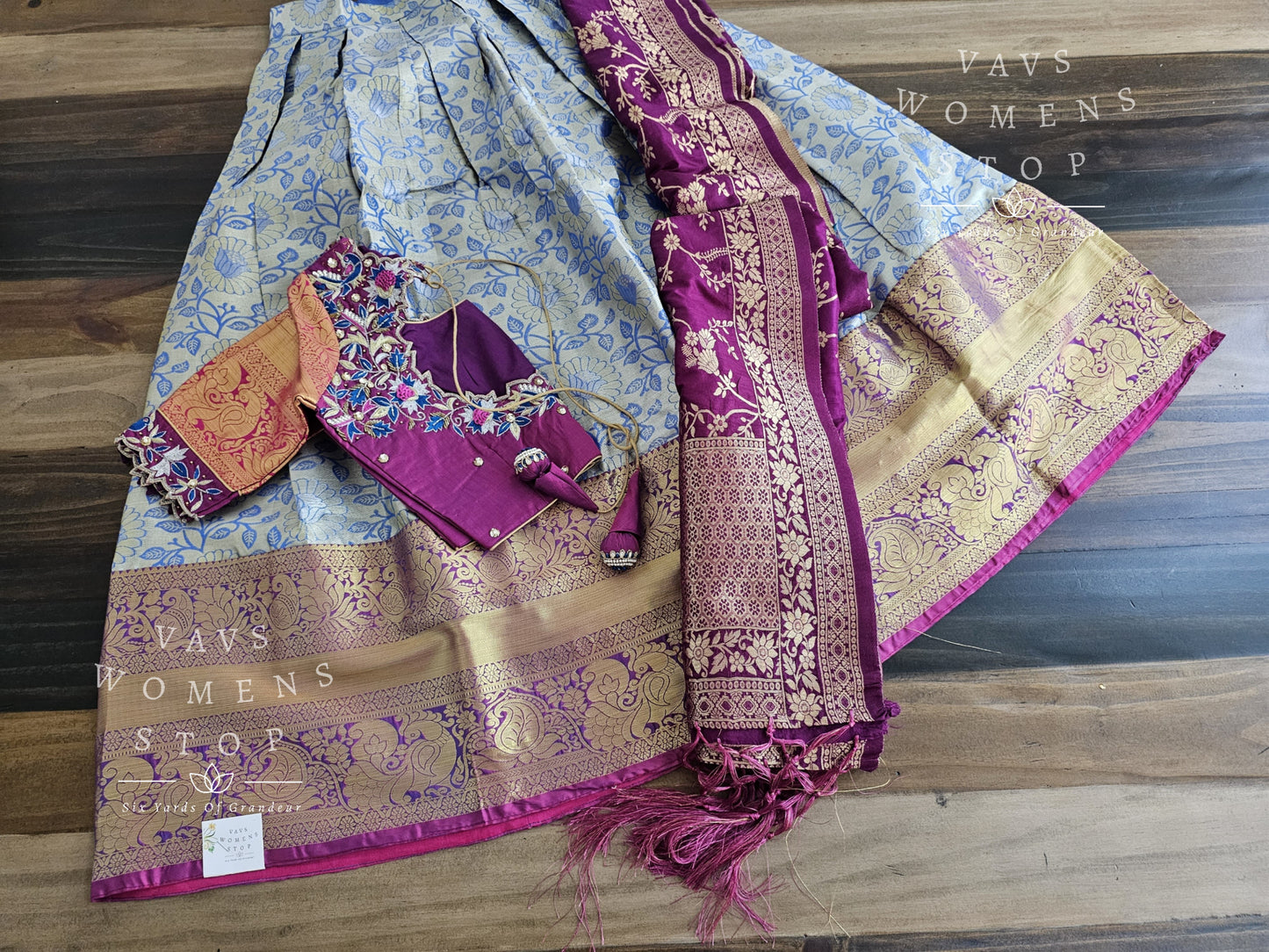 Traditional Half Saree Set