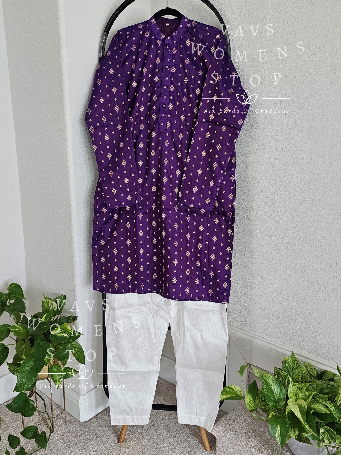 Men's Benarasi Kurta - Pajama Set