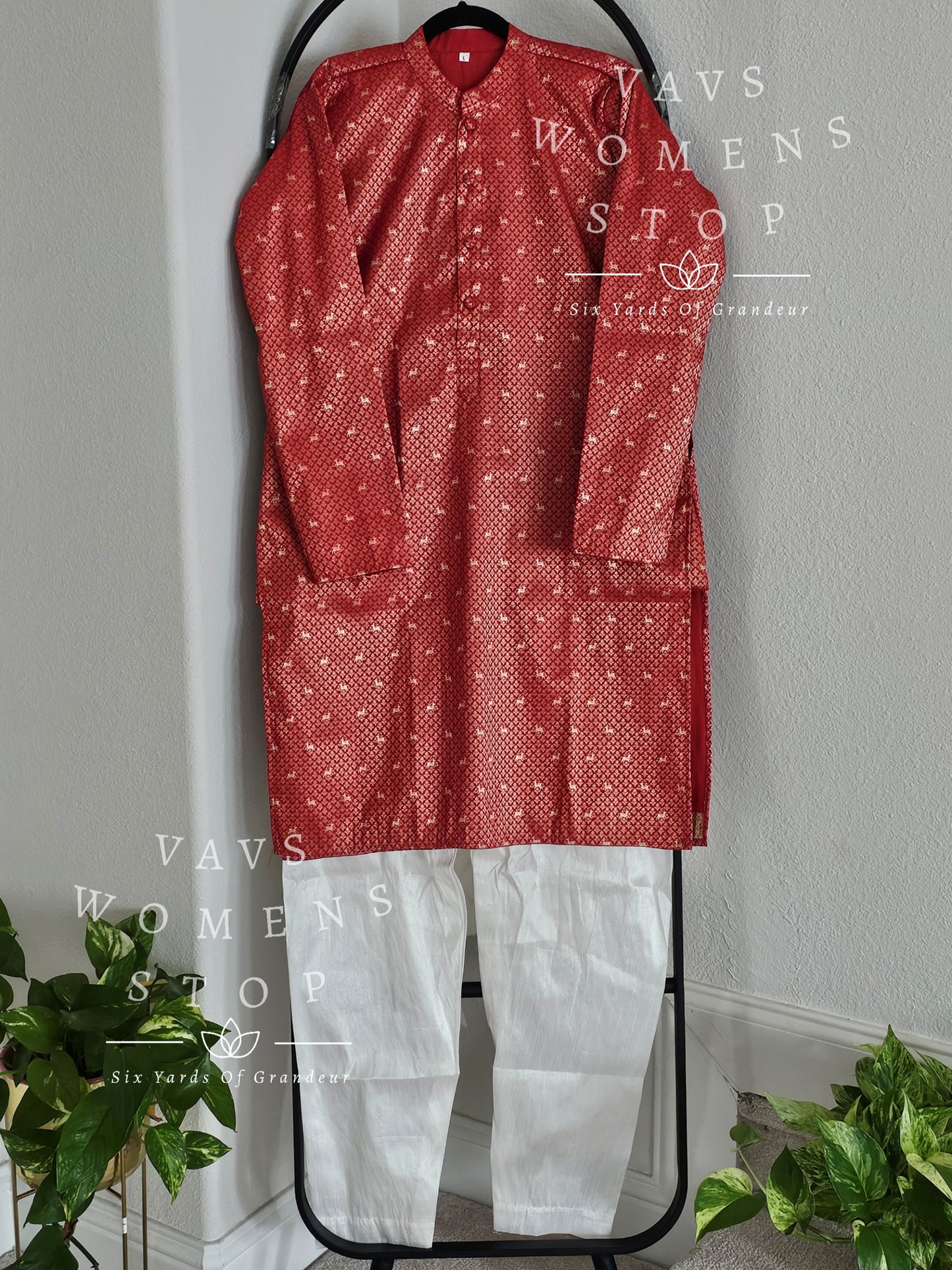 Men's Benarasi Kurta - Pajama Set