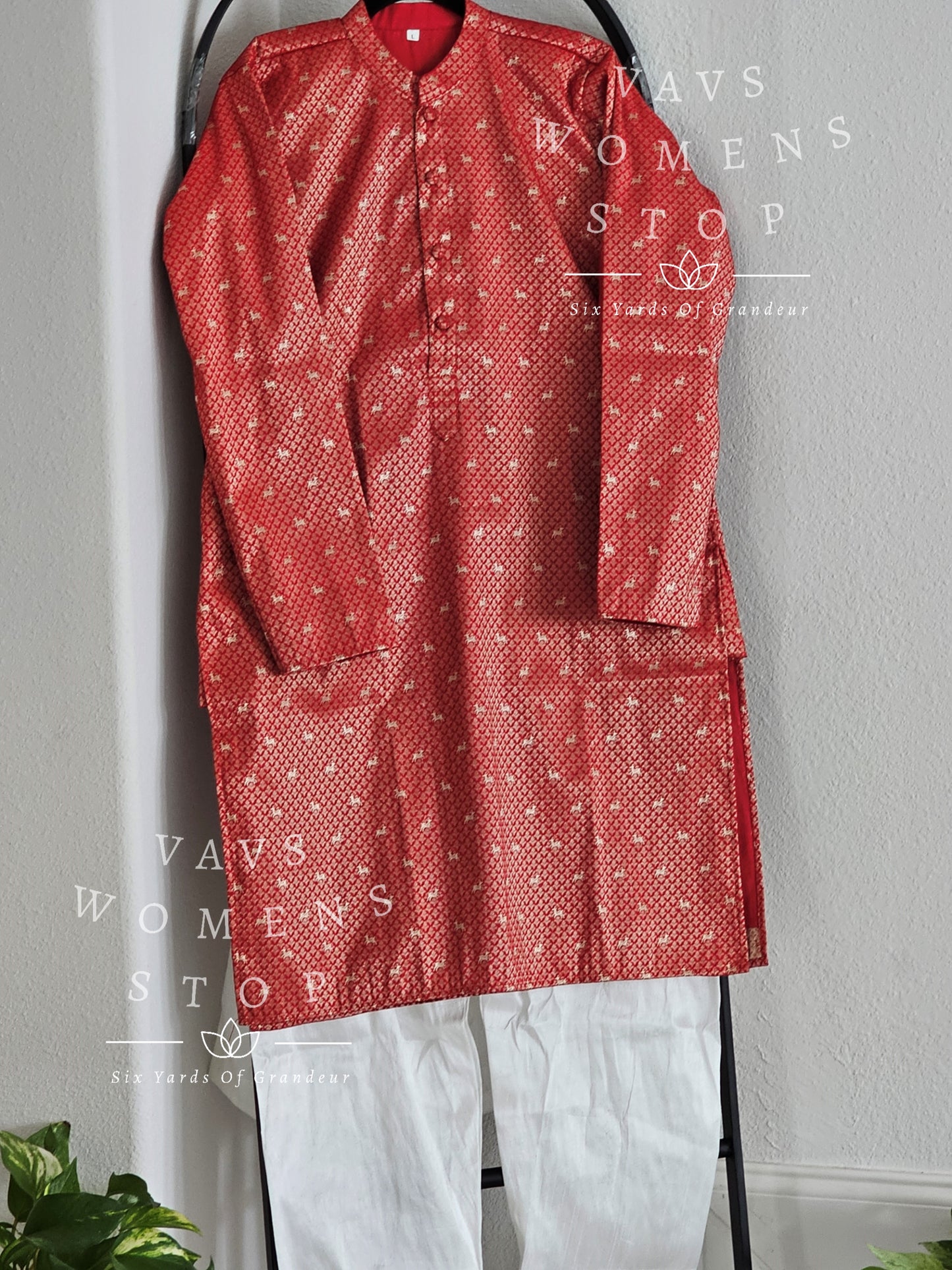 Men's Benarasi Kurta - Pajama Set