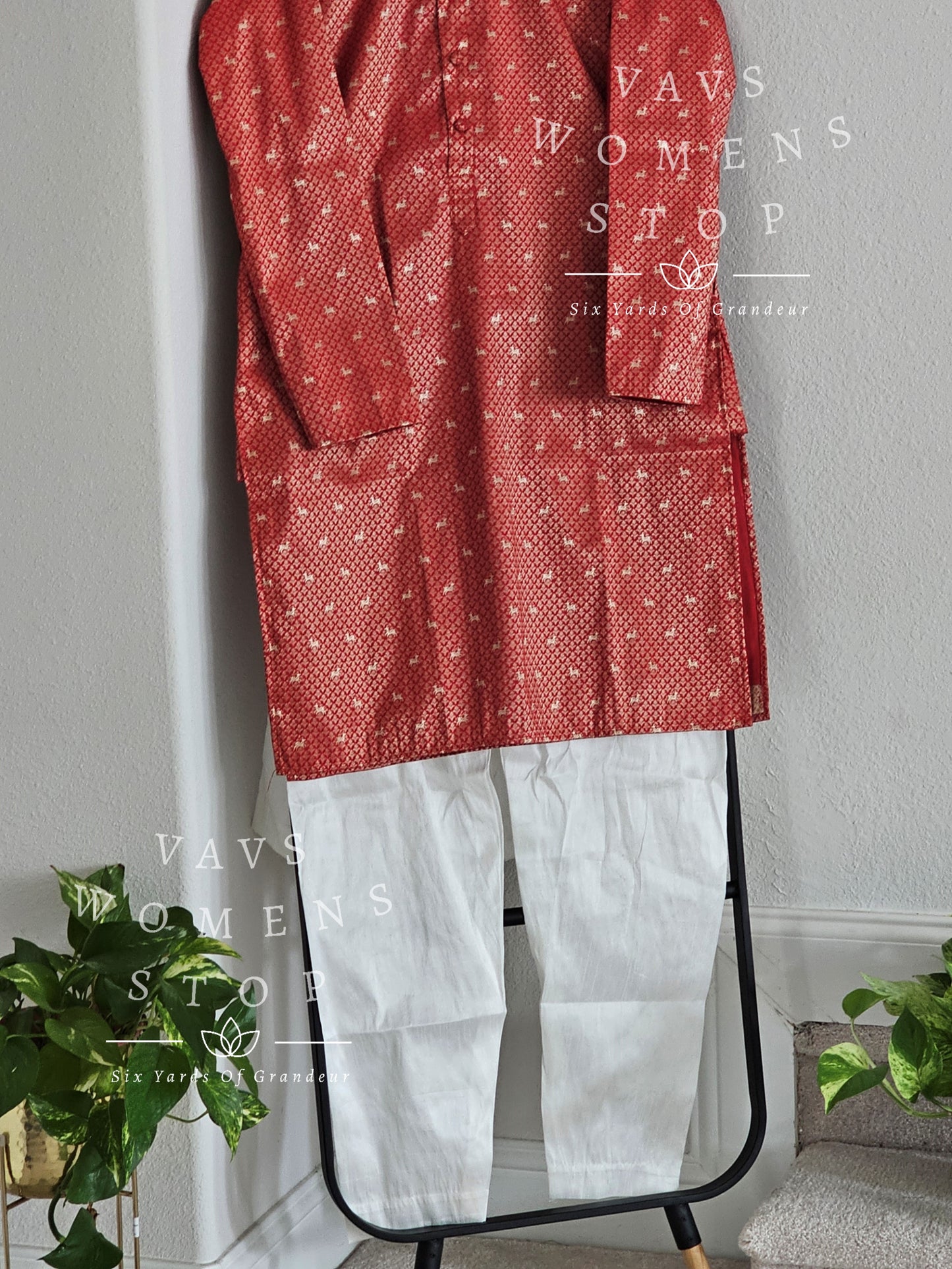 Men's Benarasi Kurta - Pajama Set