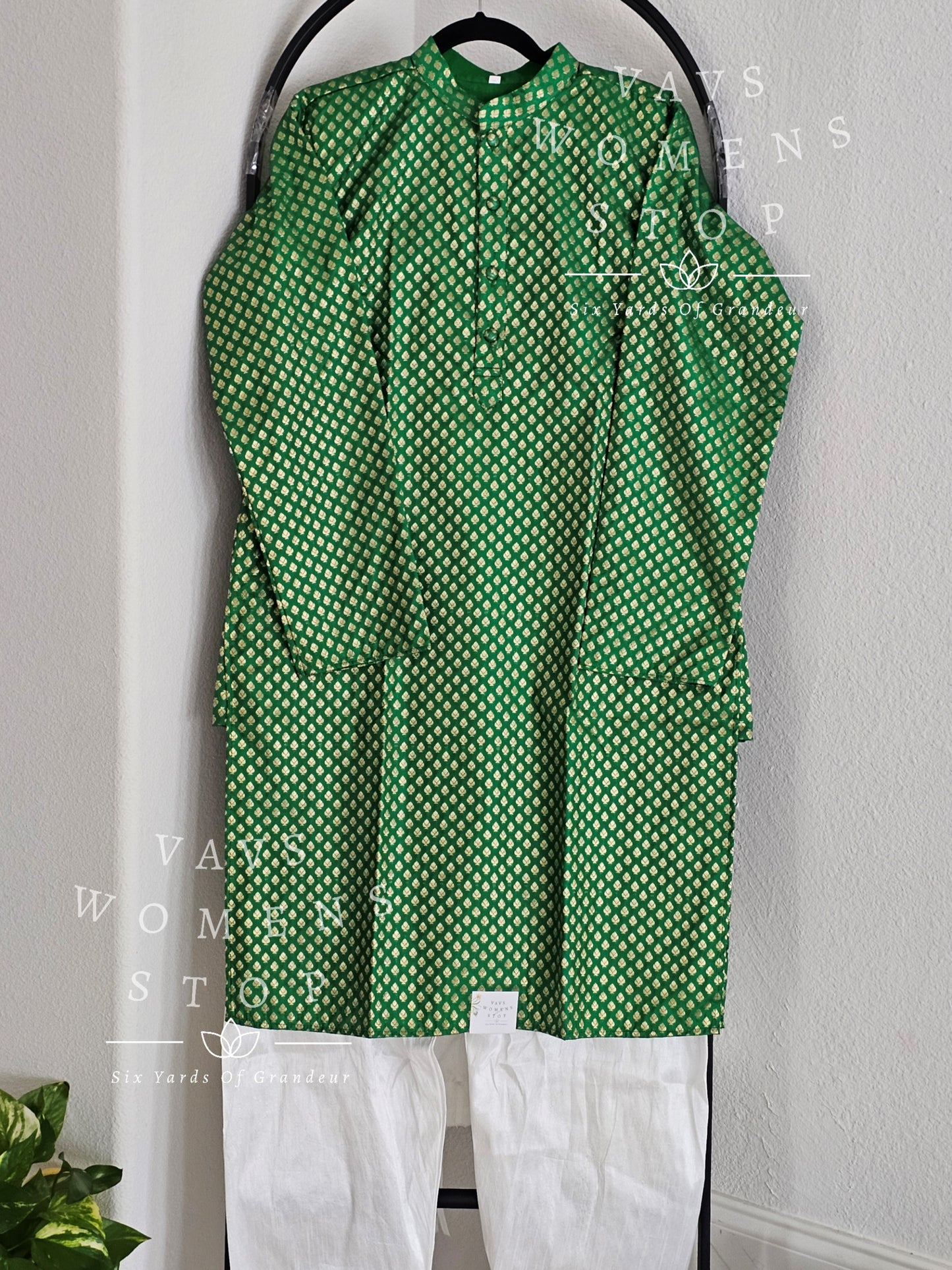 Men's Benarasi Kurta - Pajama Set Size M