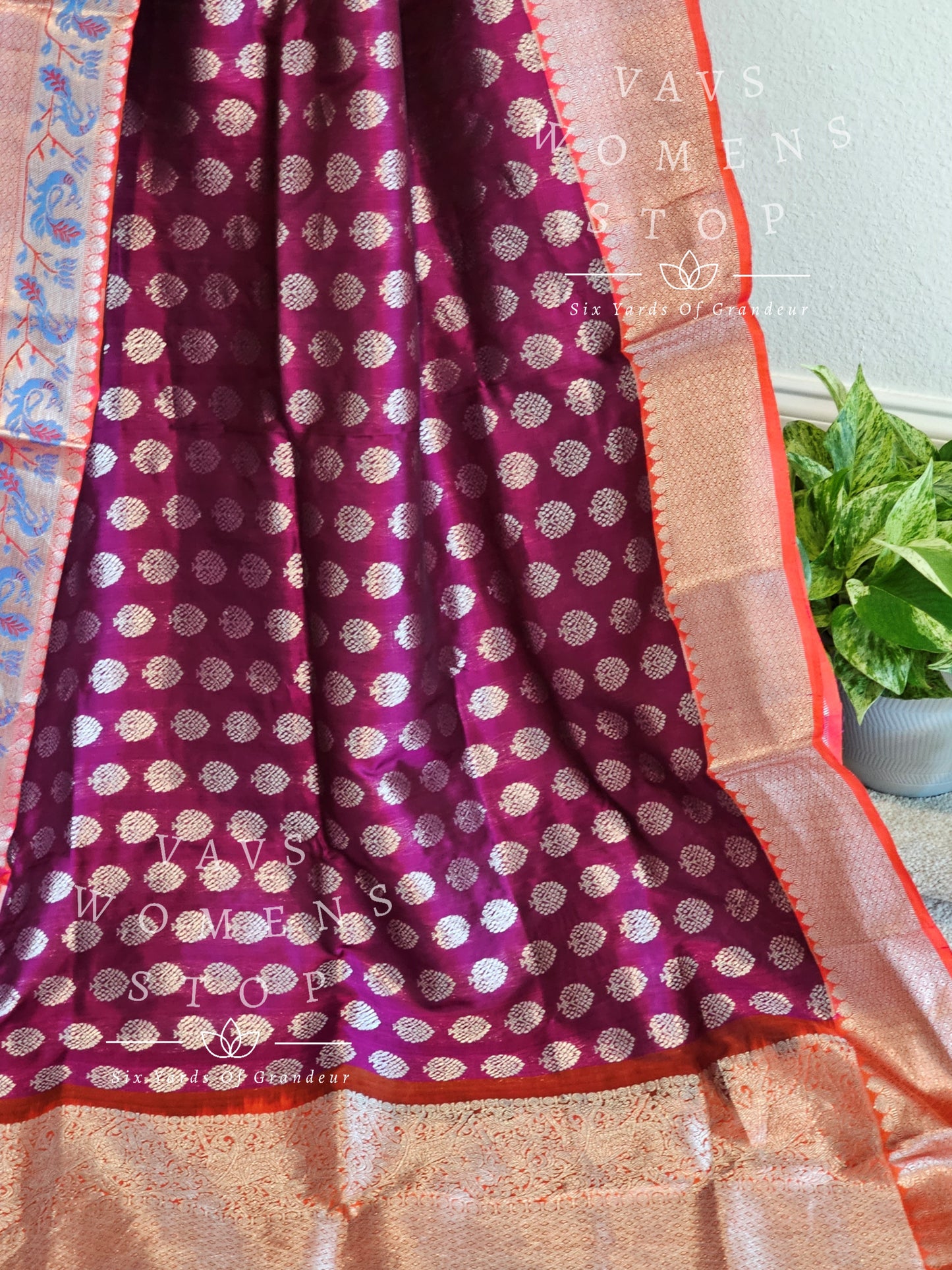 Pure Venkatagiri Pattu Saree - Blouse