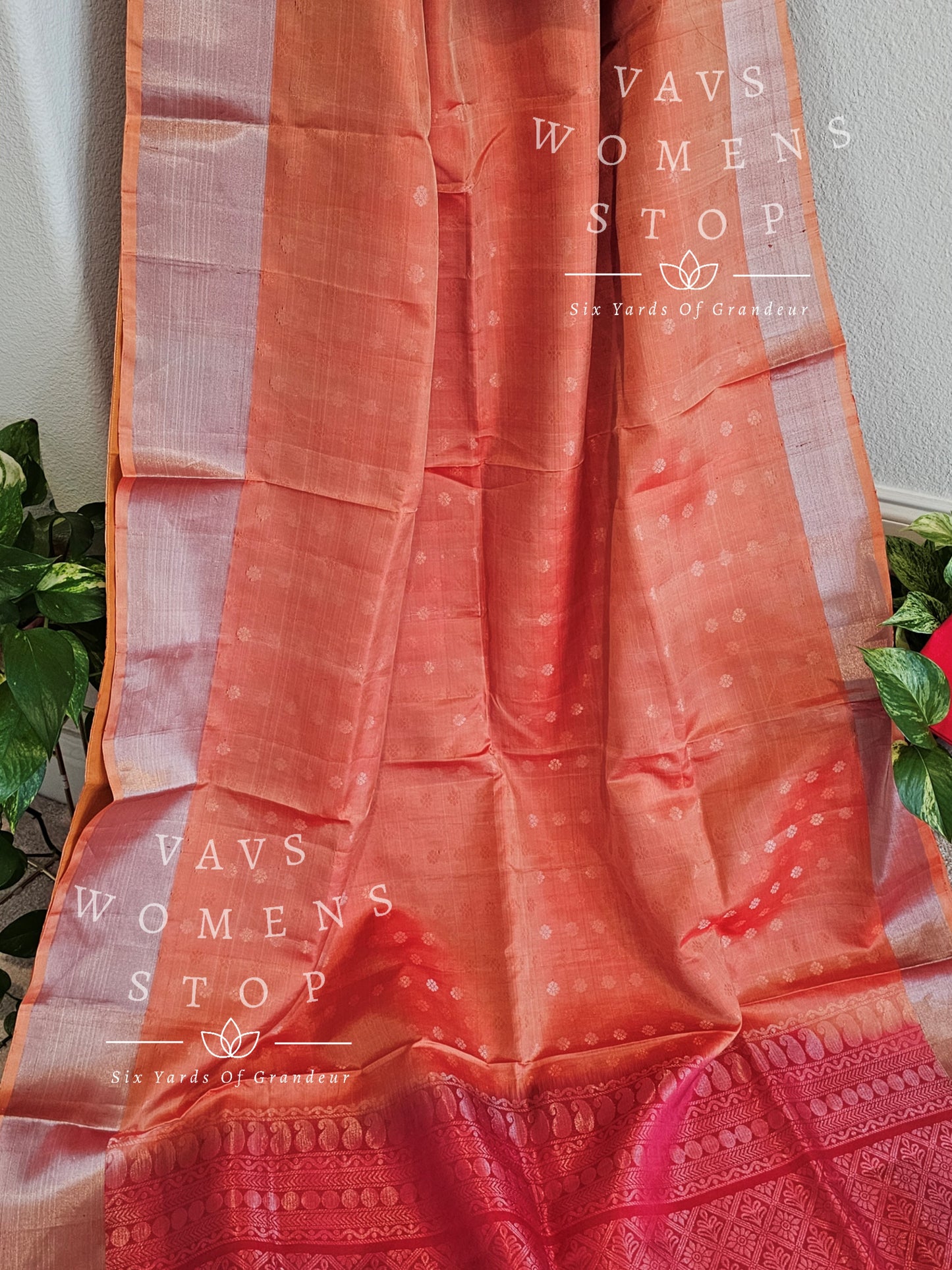 Pure Kanchi Soft Silk Saree - Benarasi Blouse