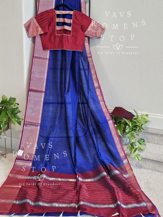 Mangalagiri Pattu Saree - Blouse